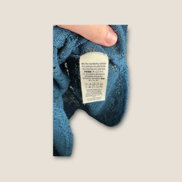 Free People Not Cold in This Top Sapphire Size XS - Picture 7 of 7